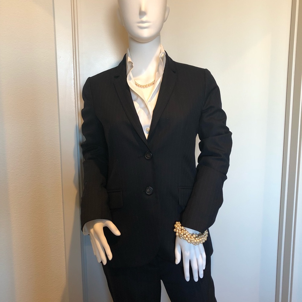 J Crew pinstripe blazer